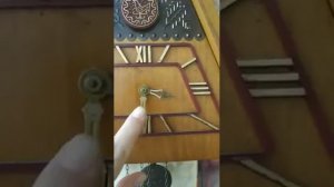 Ход и бой часов с кукушкой Маяк