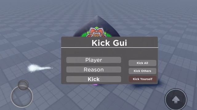 Roblox require script (Kick Gui) смотреть онлайн