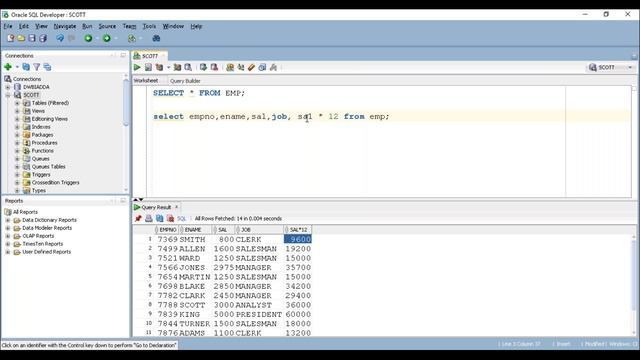 ARITHMETIC OPERATIONS AND ALIAS TO COLUMNS IN SQL смотреть онлайн