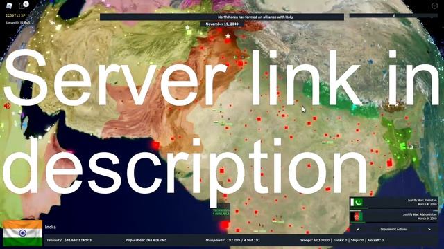 Roblox Rise of Nations PRIVATE/VIP server links working September 2022 смотреть онлайн