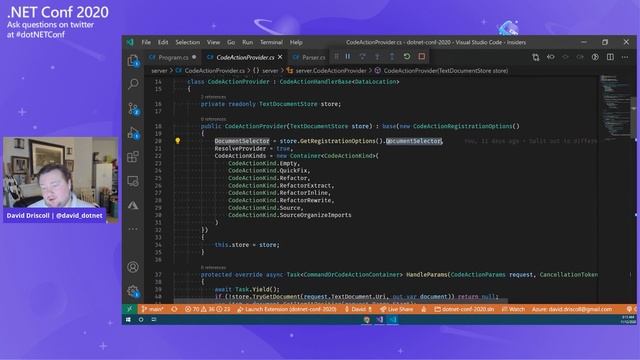 Language Server Protocol and .NET смотреть онлайн