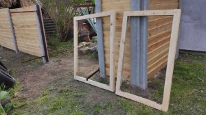 Деревянные ворота с нуля своими руками. Часть 1.