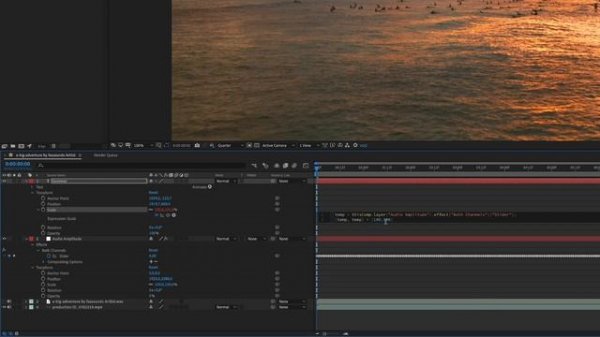 How to Make Text or Objects REACT to MUSIC or AUDIO | Adobe After Effects Tutorial