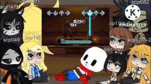 SCP characters React To Indie Cross MOD Part 4 (Bonus Songs)