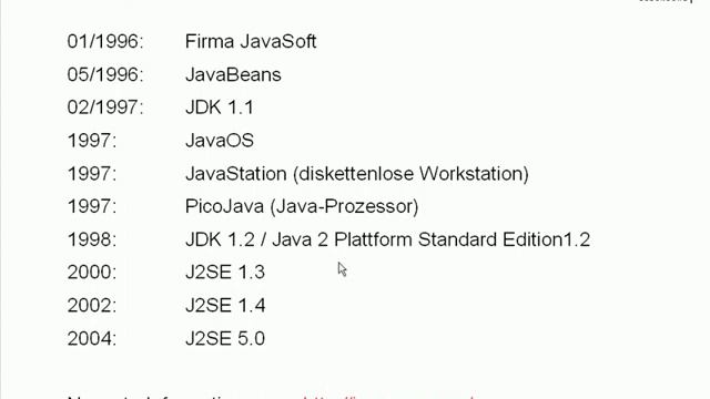 UE11-Einführung in Java [-5- Historie (2)] смотреть онлайн