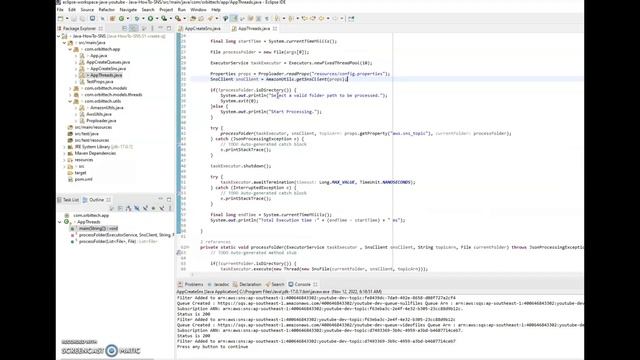 Part 2 - Working with AWS SNS in Java. Demo of programs смотреть онлайн