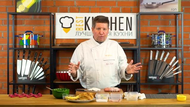 5. Тосты по-ленинградски с сосисками в беконе - Best Kitchen School смотреть онлайн