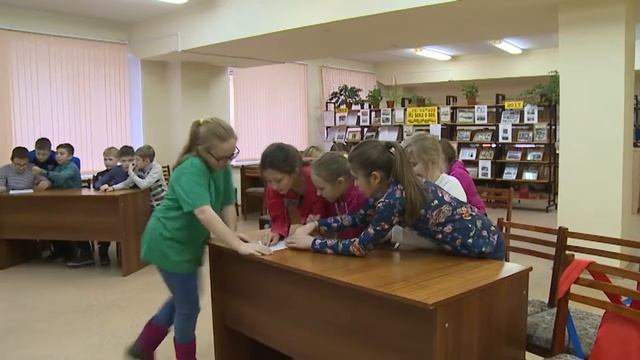 Библиотека им Фурманова и школьники