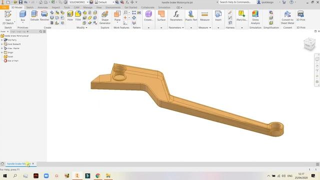 Tutorial Cara import & Export file STP ke Autodesk Inventor смотреть онлайн
