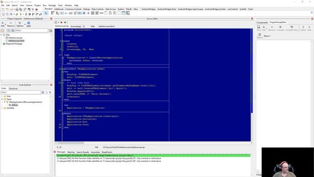 Deploying Web Browser and Node.JS applications with Lazarus (Pas2JS) смотреть онлайн