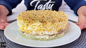 Салат "Мужские Грезы" Очень Трудно Устоять!