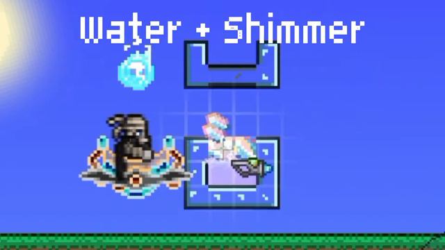 What happens if you mix all Liquids in Terraria смотреть онлайн