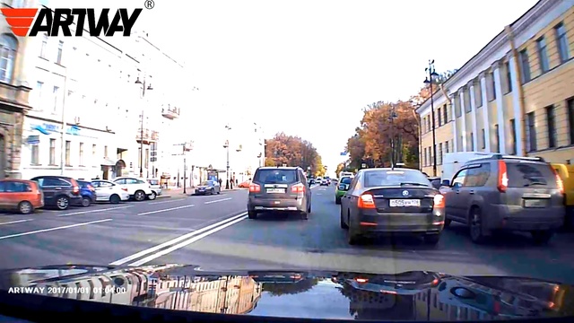 Обзор «Artway AV-520, Black видеорегистратор, цвет черный» смотреть онлайн