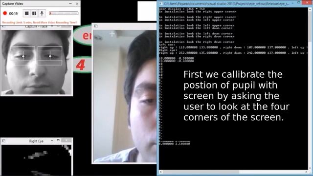Mouse cursor movement by gaze direction смотреть онлайн
