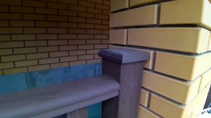 Ограждения из ДПК на балконе, монтаж