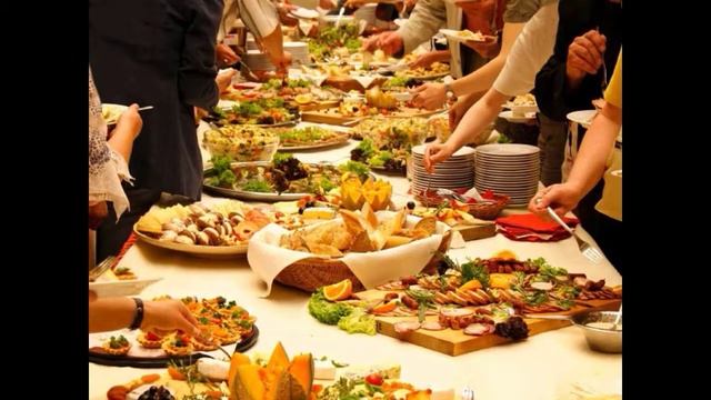 Секреты успешного фуршета  Как расставить фуршетные столы