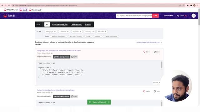 Replace the value in the dataframe using regex and pandas | kandi use case смотреть онлайн