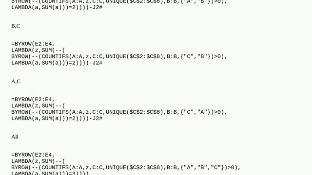 Excel - How to count unique records with specified condition in a column? смотреть онлайн