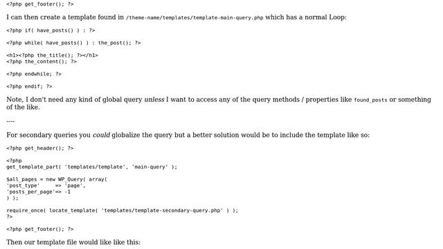 Wordpress: Get_Template_Part And Two Global WP_Query On Frontpage (2 Solutions!!) смотреть онлайн