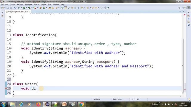 Core java session 25 : Polymorphism смотреть онлайн