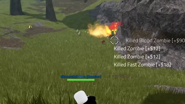 Upgrading my TANK to Destroy Zombies in Roblox Undead Defense! смотреть онлайн