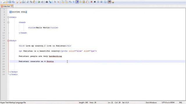 Insert Line Break in HTML5 смотреть онлайн