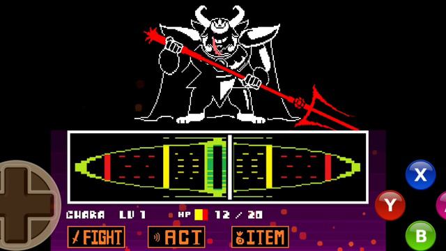 Asgore boss fight Undertale смотреть онлайн