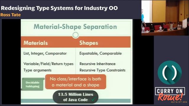 Ross Tate - Redesigning Type Systems for Industry OO - Curry On смотреть онлайн
