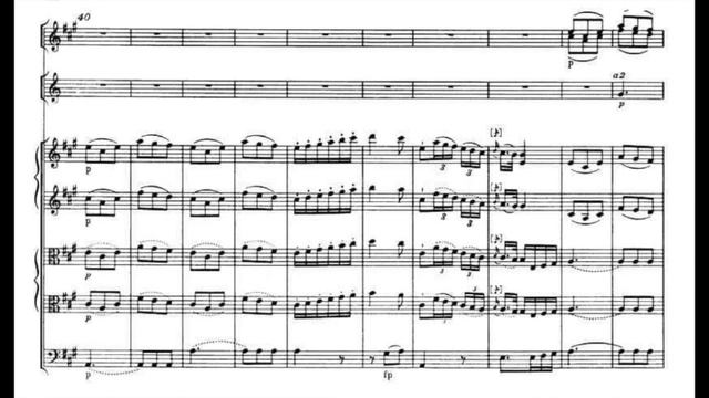 Mozart, Symphony 11, K.84 - Video Score - ASMF, Marriner