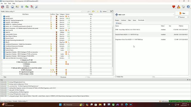 Como ativar a dublagem do mod PT-BR do Dragonborn no Skyrim SE funciona para 1.5.97 e Aniversary смотреть онлайн