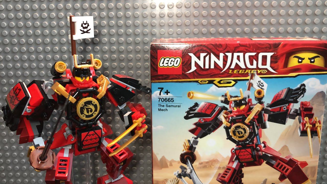 Обзор на LEGO Ninjago 70665 Робот-самурай смотреть онлайн