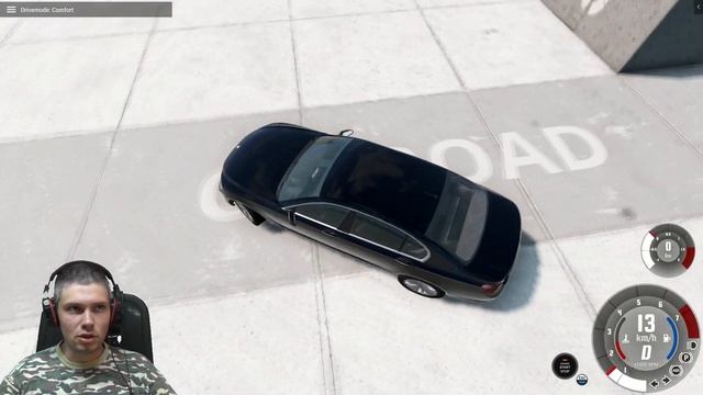Краш тесты BMW 750 Li в BeamNG.drive//Frolov Ncap. смотреть онлайн