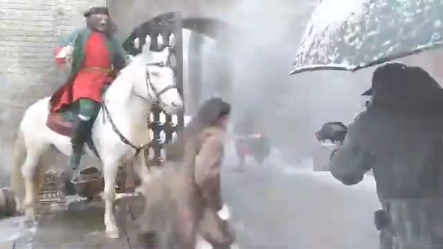 Лошади на съемках исторического фильмаI8(965)380-13-11 Москва смотреть онлайн