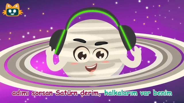 Satürn Şarkısı | Miniyo Gezegen Şarkıları смотреть онлайн