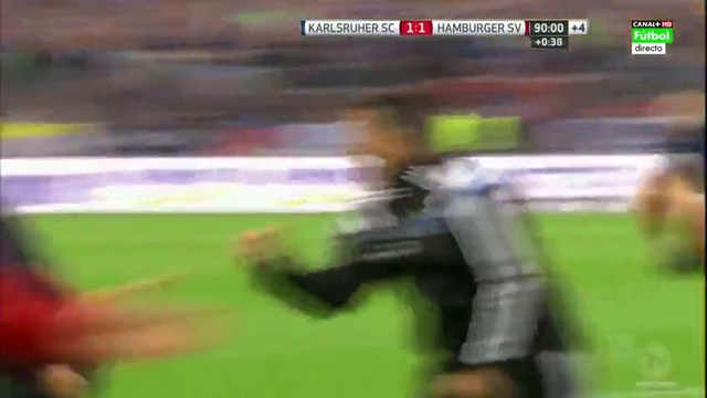 Карлсруэ - Гамбург (Обзор матча) 