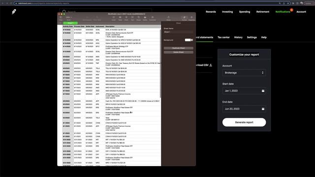 How To Export .CSV Files From Robinhood | Export Trade Data смотреть онлайн