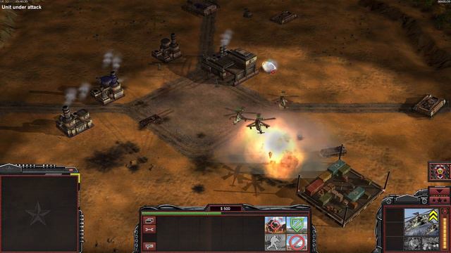 RUSSIA|End Of Days Mod| 0.98 | Hard AI | 1v1 |Tournament Desert| C&C Generals смотреть онлайн