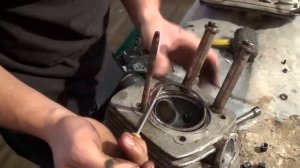 Частичный ремонт двигателя мотоцикла Днепр мт: Часть 1 (No comments) motorcycle Dnepr MT