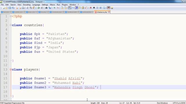 PHP OOP Tutorials in Urdu/Hindi Part 10 of 15 Inheritance смотреть онлайн