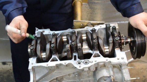 Кап. ремонт двигателя 1NZ-FE ( вторая часть )