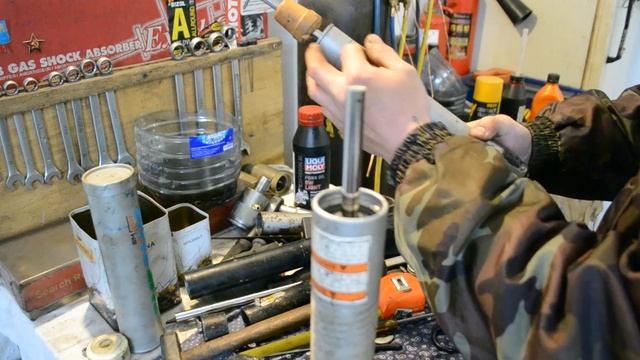 Амортизаторы на снегоход Yamaha из однотрубных амортизаторов KYB Gas-A-Just или SACHS от MERCEDESов смотреть онлайн