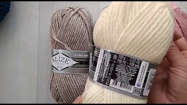 Пополнение моих запасов. Зимняя пряжа. смотреть онлайн