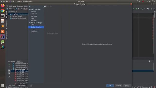 JavaFX runtime is not configured IntelliJ solution | Configuring JavaFX in IntelliJ смотреть онлайн