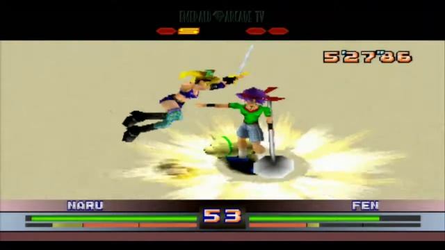Toshinden 4 - Naru Time Attack Playthrough смотреть онлайн