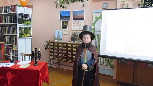 Ржанников Егор читает отрывок из поэмы =Руслан и Людмила= смотреть онлайн