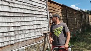 Как быстро снять старую краску с дерева||Профилактическая обработка дерева||Подготовка к окрашивани