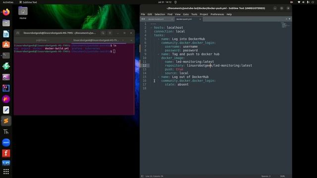 Ansible LED Control: Docker Automation смотреть онлайн
