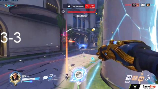 OWL PLAYER DANTEH SIGMA GAMEPLAY! [ OVERWATCH SEASON 18 TOP 500 ] смотреть онлайн