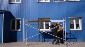Как собрать строительные леса