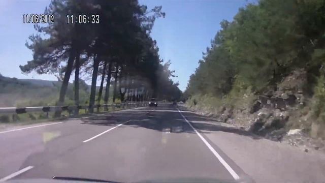 Дорога с трассы М27 до Дивноморска смотреть онлайн